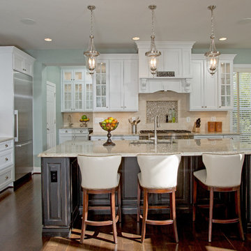 A Well Planned Kitchen for a Culinary Enthusiastic Family in Ashburn VA