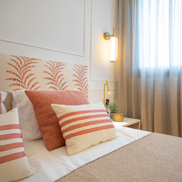 Mediterranean style master bedroom