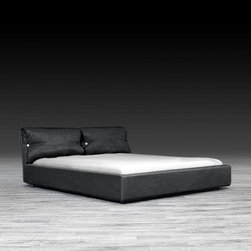 NICK BLACK STYLISH BED - Beds