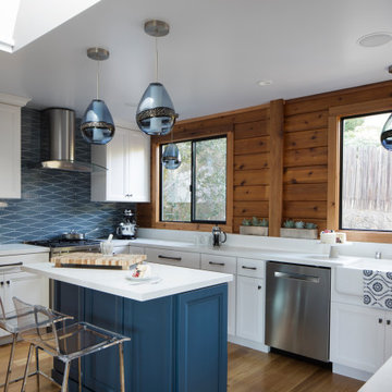Wood Farmhouse Kitchen | Kimball Starr Interior Design