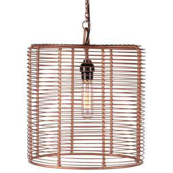 Foreign Affairs Home Decor Lys Copper Hanging Lamp