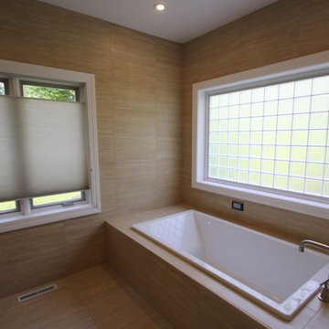 Bathroom Remodel, major, bidet, tile, music in tub, flat screen TV