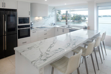Contemporary kitchen in Sydney.