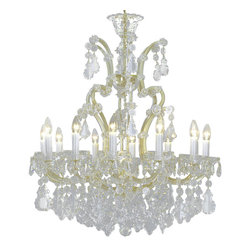Inviting Home - Maria Theresa Crystal Chandelier - Chandeliers