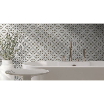 Zaria Elora 8 in.X8 in. Matte Porcelain Floor and Wall Tile, (4x4 or 6x6) Sample