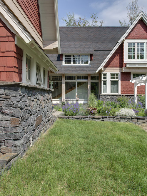 Stained Cedar Shingles Houzz