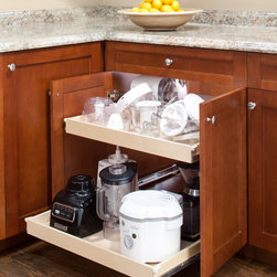 Pull Out Shelves for Base Kitchen Cabinets - Kitchen Drawer Organizers