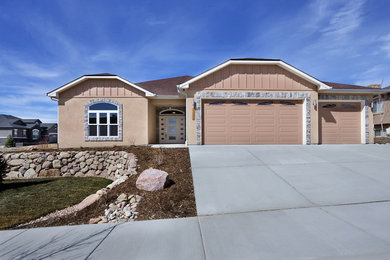 Inspiration for a modern exterior home remodel in Denver