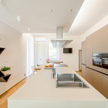 Interior Design - cucina con isola