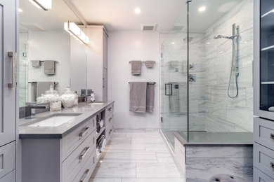 Minimalist bathroom photo in Other