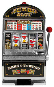 Jumbo Slot Machine Bank by Trademark Gameroom
