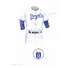 Original Art of the MLB 1971 Kansas City Royals Uniform