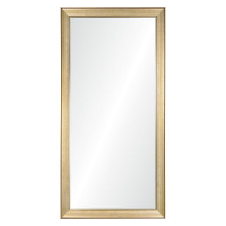 Cathcart Decorative Rectangular Wall Mirror 30" x 60", Large ...