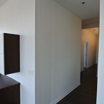 Custom Kitchen with High Grade Plastic Finished Cabinets