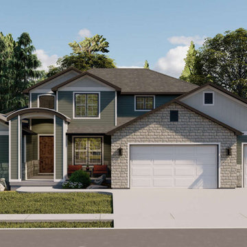 Exclusive Contemporary House Plan 2802-00083