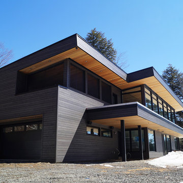 Chalet discret des Laurentides