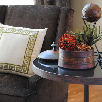 Transitional  Home with Earth Tones