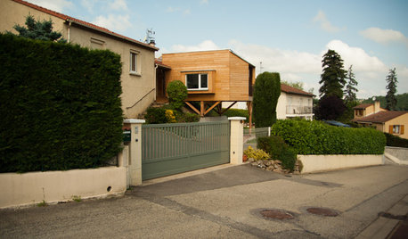 Architecture : Deux usages pour une extension en bois surélevée