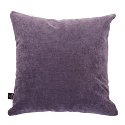 Yorkshire Fabric Shop - Earley Scatter Cushion, Purple, 55x55 Cm - Scatter Cushions
