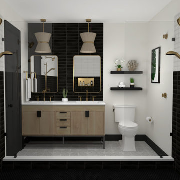 3D Renders - Bathrooms and Laundry Rooms