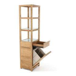 Pacifica Teak Bathroom Organizer - Bathroom Cabinets