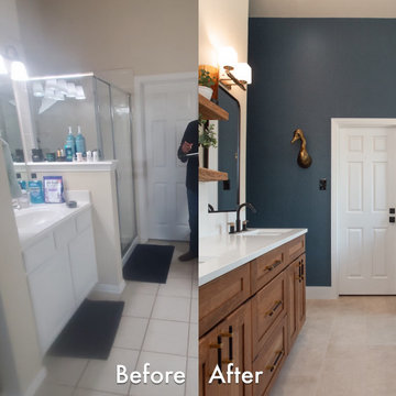 Blue Winged Teal - Master Bathroom