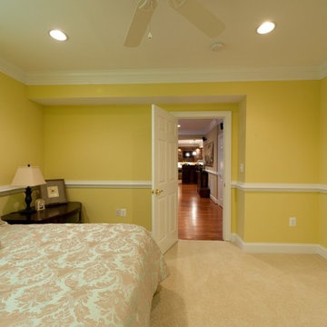 A Home in the Basement Adds Space for Family in Ashburn, Virginia