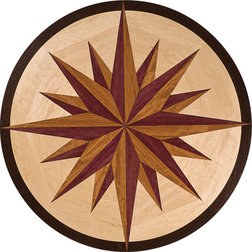 Contemporary Floor Medallions And Inlays by Oshkosh Designs