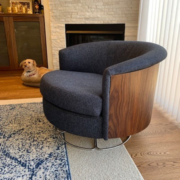Mid Century Modern Chair Refurbish