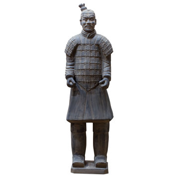 72in Chinese Terracotta Soldier Infantryman - with FREE Inside Delivery