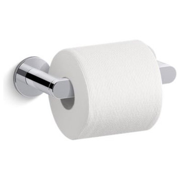 Kohler Composed Pivoting Toilet Tissue Holder, Polished Chrome