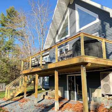 Back Deck For Summer Fun Outdoors