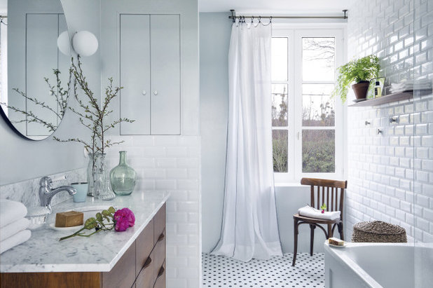 Scandinavian Bathroom by MaisonFlore, Flore Guenoun-Delessard