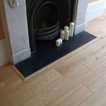 Rustic Oak Oiled Floor Laid In Private House
