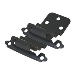 Cosmas - Cosmas 3/8" Inset Cabinet Hinge, Pair - Home Improvement
