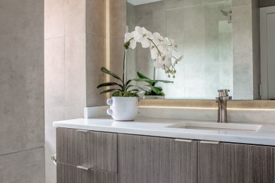 Example of a trendy bathroom design in Oklahoma City