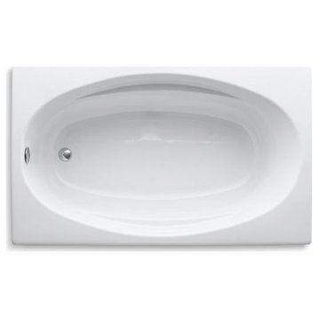 Kohler 6036 60"x36" Drop-In Bath, White