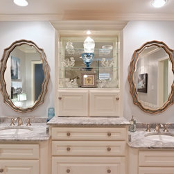 Super White Quartzite bathroom - Products