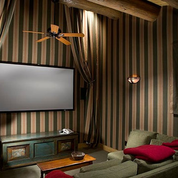 Rocky Mountain Log Homes - Relaxing Rustic Retreat