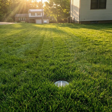 Downspout Drainage Installation - Niskayuna, NY
