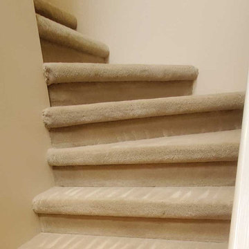 Carpet Cleaning a House Which Has Not Been Steam Cleaned for 8 Years Located in