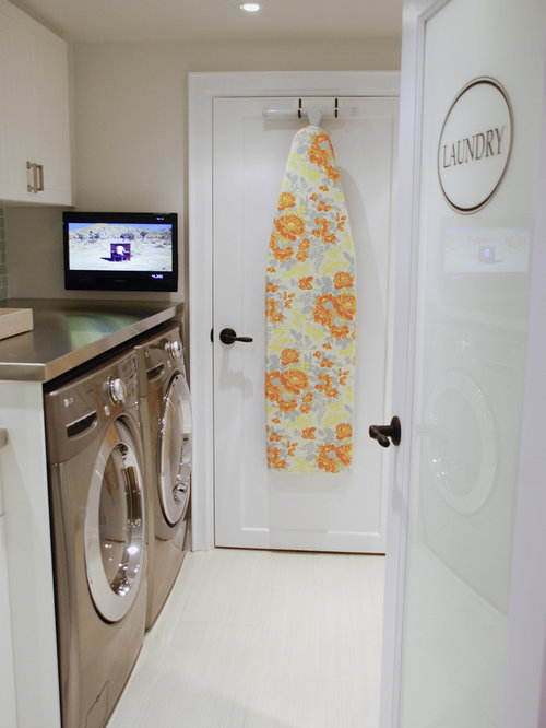 Tv In Laundry Room Houzz