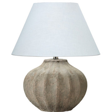 Clamshell Table Lamp - Sand