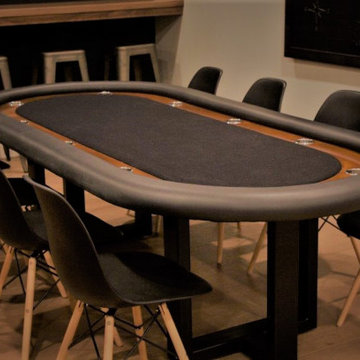 Custom Poker Table and Cover