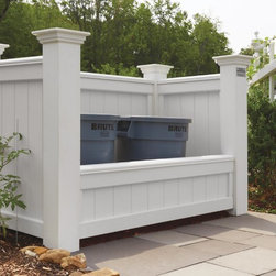 Trash & Recycling Enclosure - Sheds