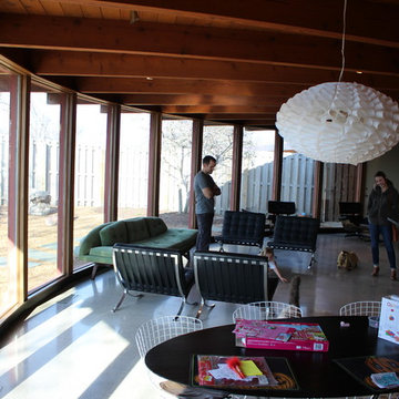 Circle House - Residential Polished Concrete