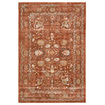 Unique Loom - Unique Loom Brick Red Osterbro Oslo 6' 0 x 9' 0 Area Rug - The Oslo Collection is the perfect choice for anyone looking for rich, eye-catching patterns for their home. Enhance your space with lovely teals, reds, creams, and blues paired with traditional, vintage, and tribal motifs. This Oslo rug is just the right addition to your home's decor.