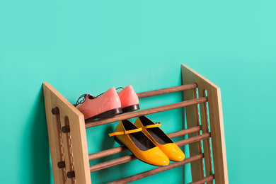 Moodstand – adjustable shoe rack