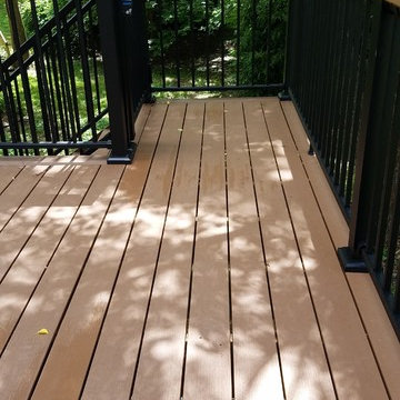 Aluminum Railing, PVC and Capped Composite Decks