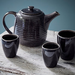 Nordic Coal Espresso cup and Handleless Mug by Broste - Mugs